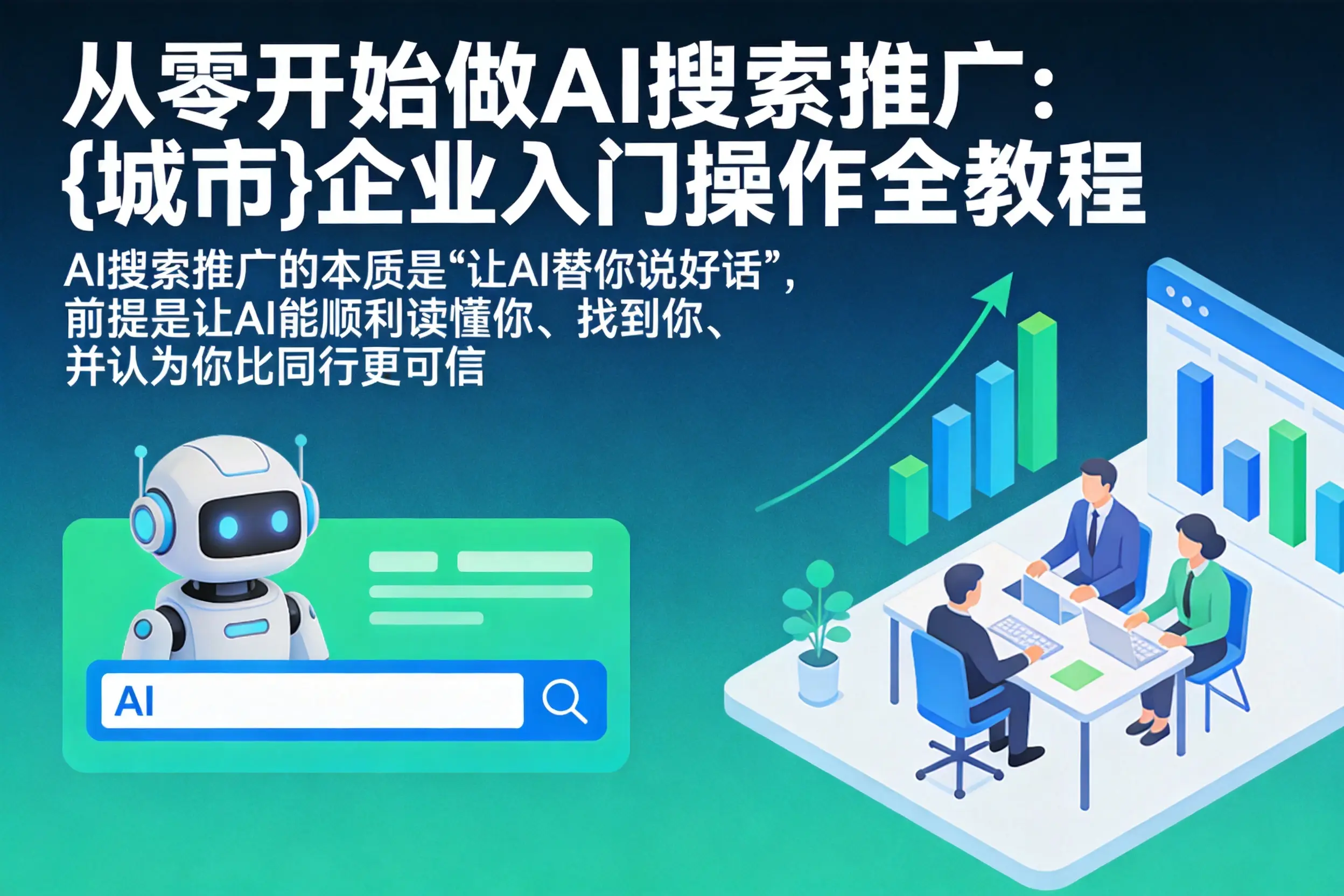 从零开始做AI搜索推广:佛山企业入门操作全教程