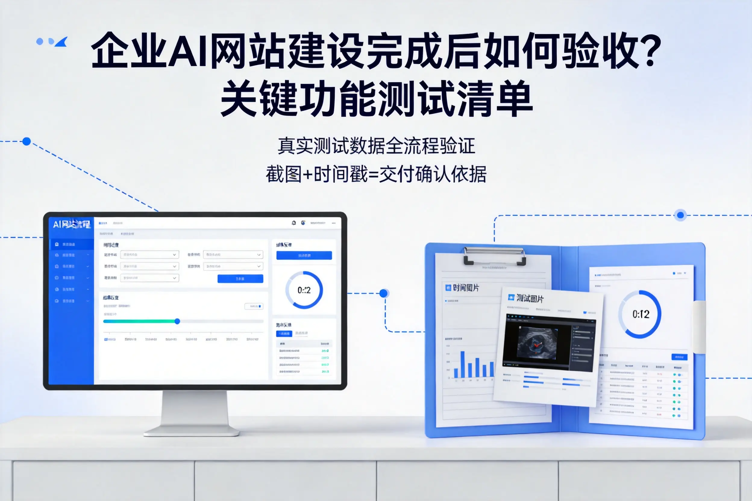 佛山企业AI网站建设完成后如何验收?关键功能测试清单